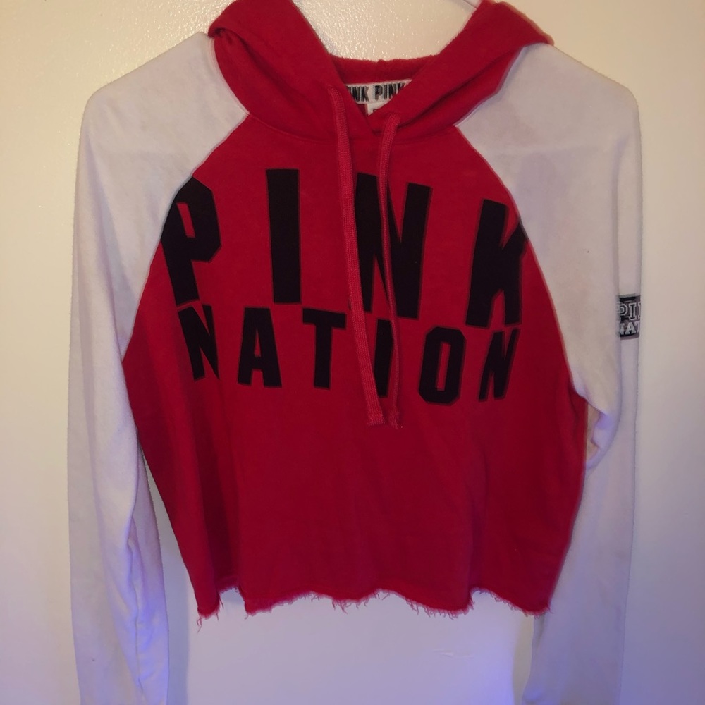 Pink Nation crop top